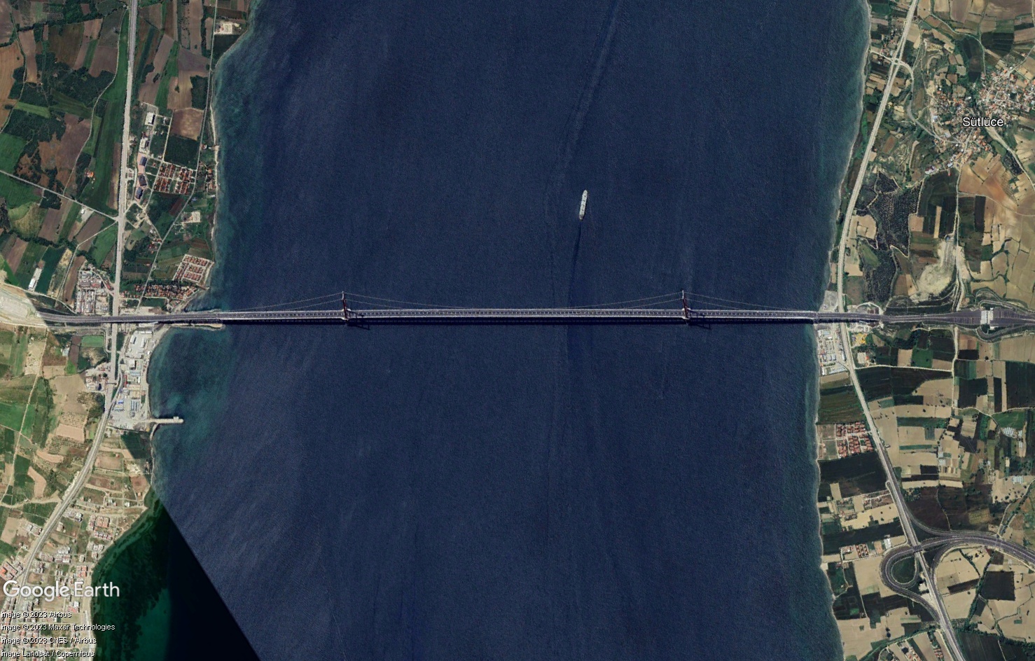 [Désormais visible dans Google Earth] - Le pont des Dardanelles - Turquie Tsge4362