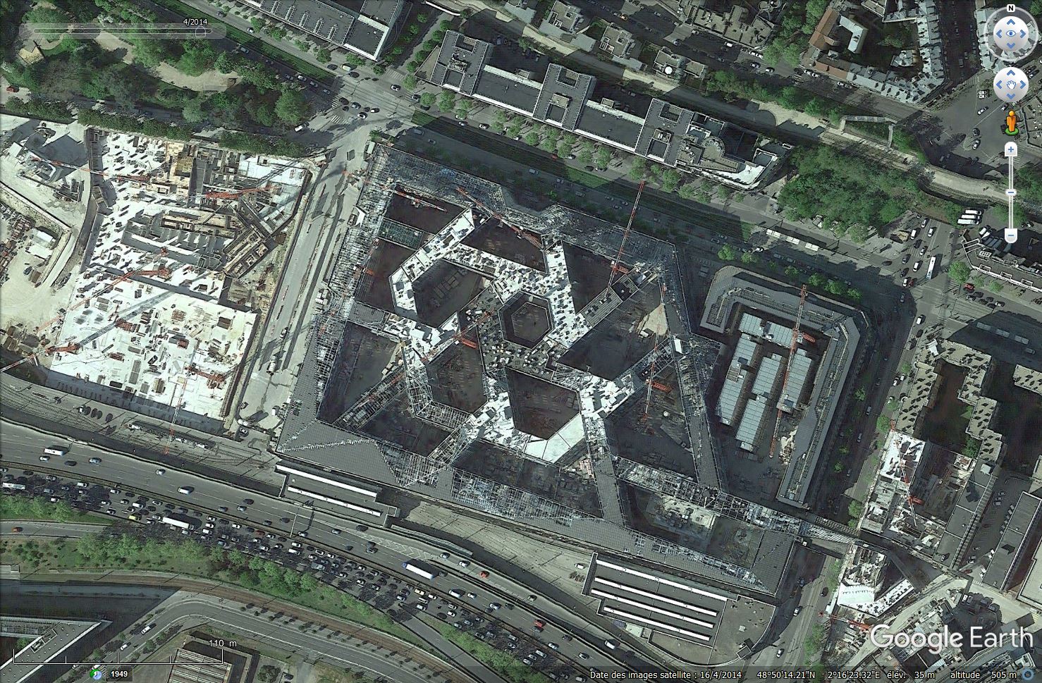 [Désormais visible sur Google Earth] - Futur site du ministère de la Défense (Balard) Tsge_134