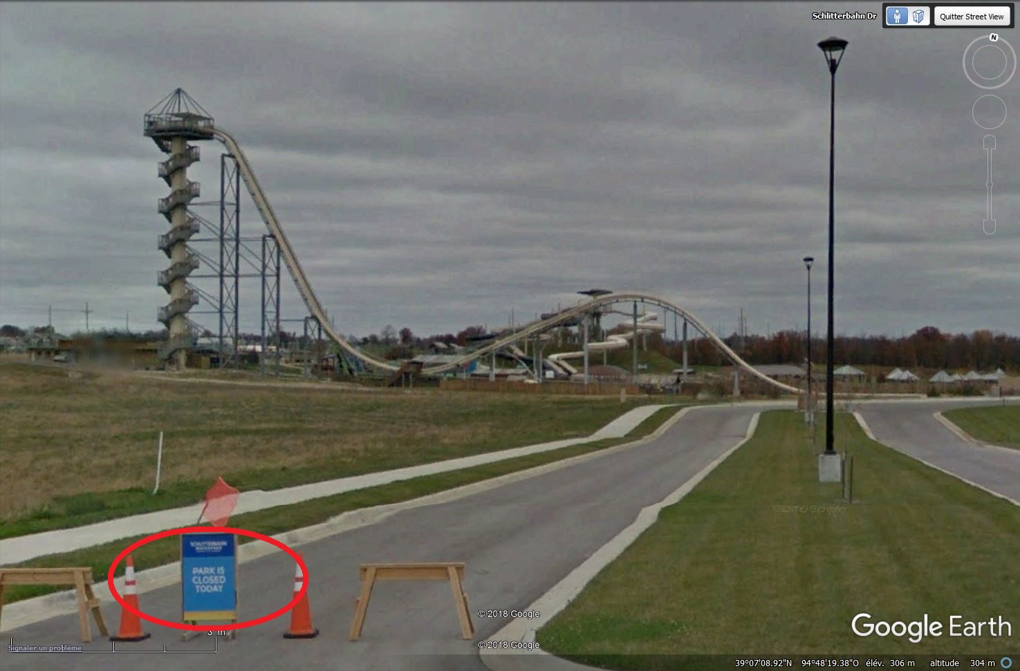 (Désormais visible sur Google Earth) Verrückt, Kansas city - USA Tsge_188