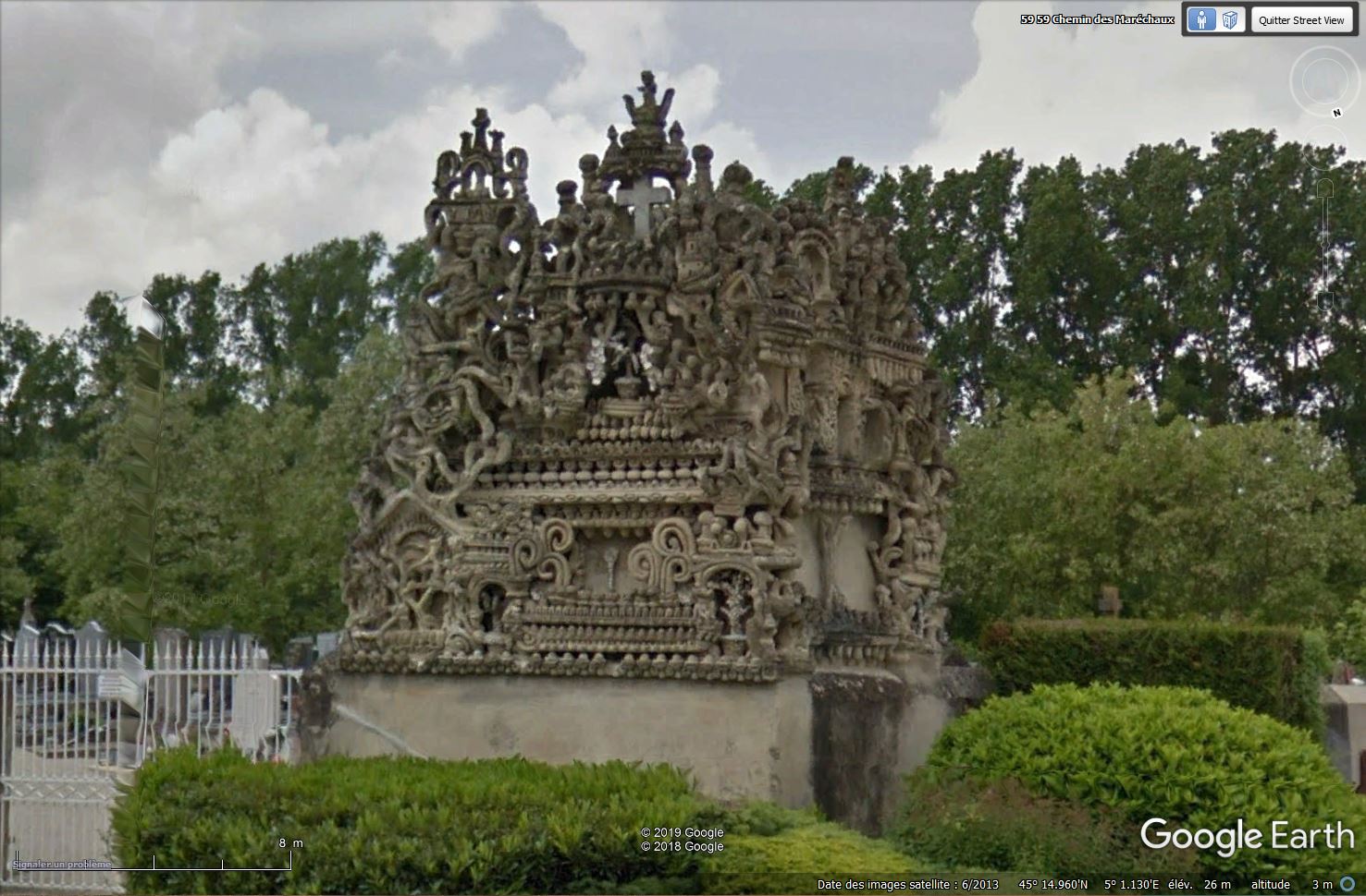 Palais idéal du Facteur Cheval, Hautes-Rives, Drôme, France Tsge_608