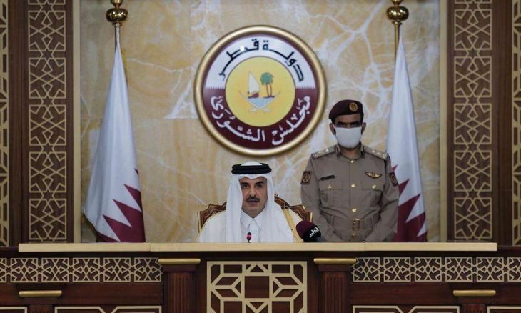 أمير قطر يحضر القمة الخليجية في السعودية الثلاثاء Qat-7310