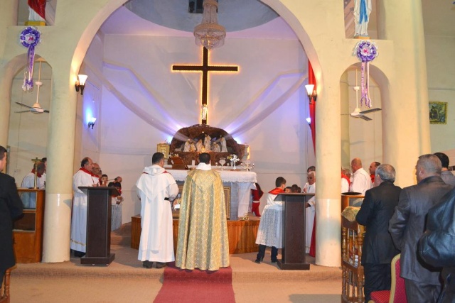 قداس الميلاد في كنيسة مار كوركيس في تللسقف  211