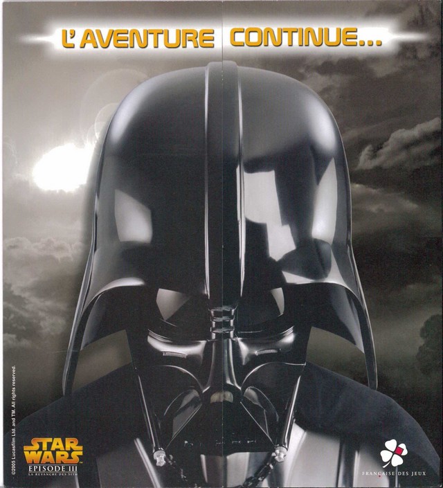 Plaquette Star wars "l'aventure continue" Sans_t10
