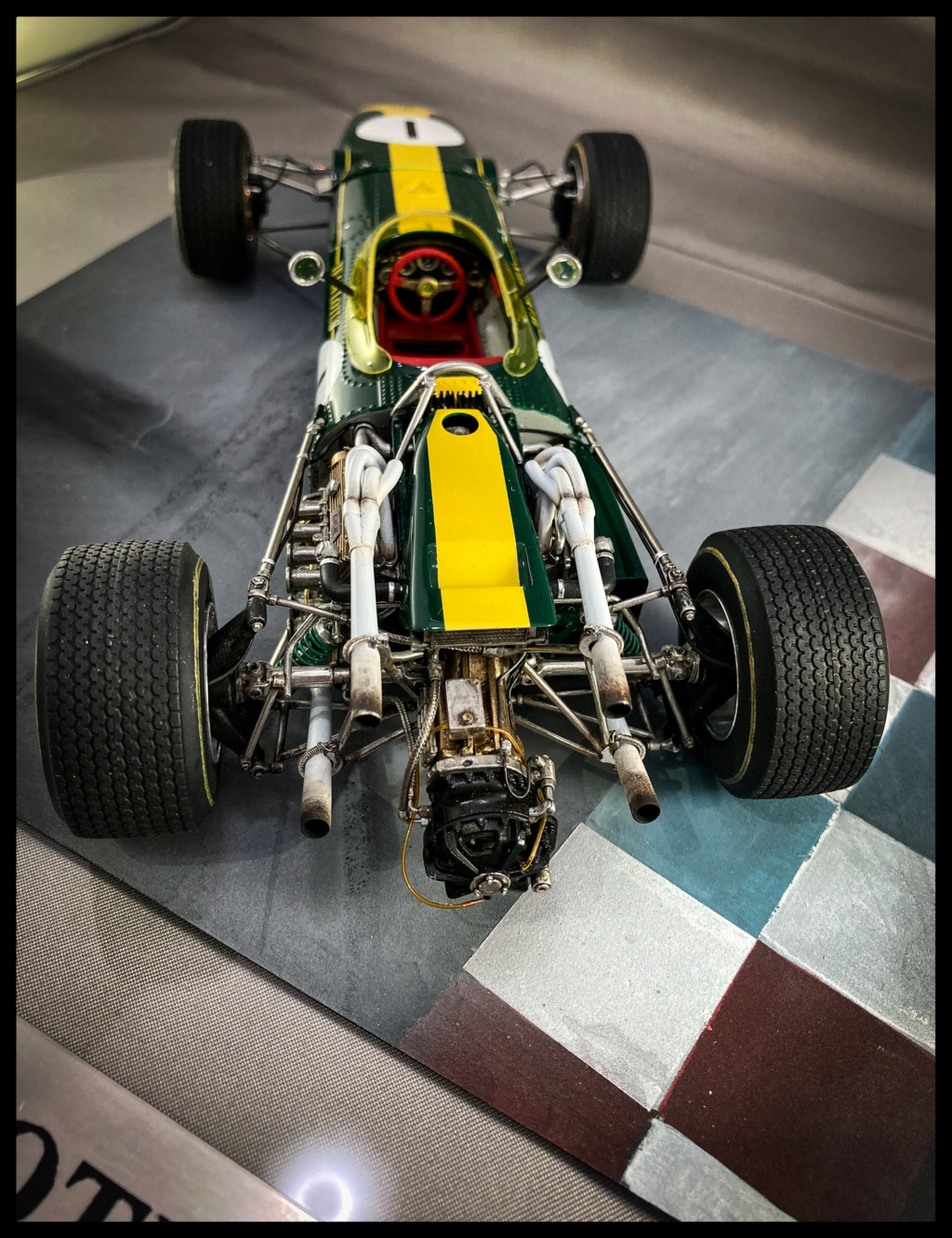 Lotus 43 BRM, Jim Clark, US GP 1966 Watkins Glen. MFH 1/20. 68322c10