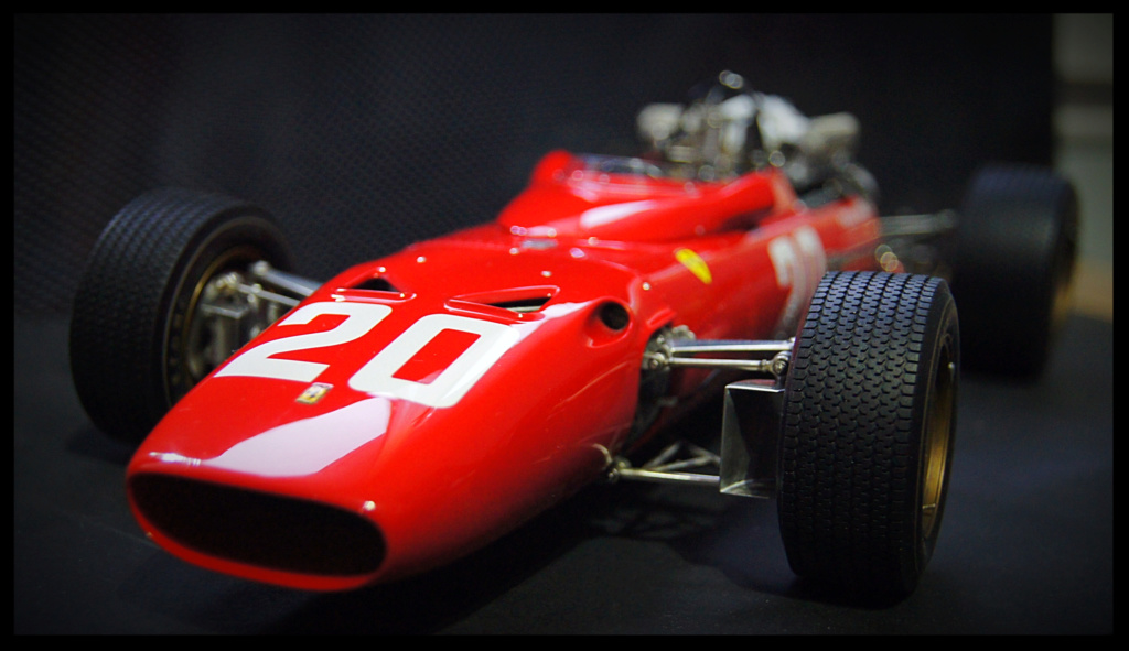 Ferrari 312F1, Chris Amon, Monaco 1967. Model Factory Hiro, 1/12. Sfps0010