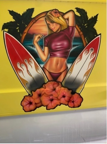 Artwork on my van A511