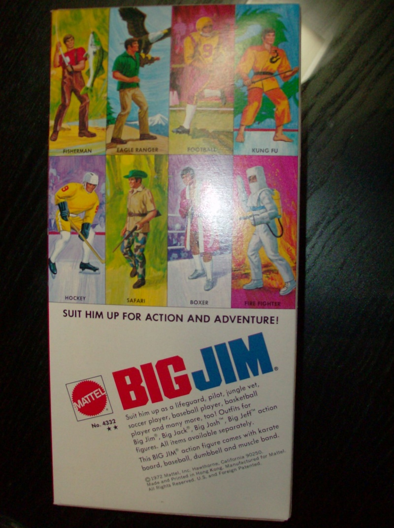 Big Jim 1972 in Box Perfetto Japan RARA versione con adesivo Japan C10 Hpim2511