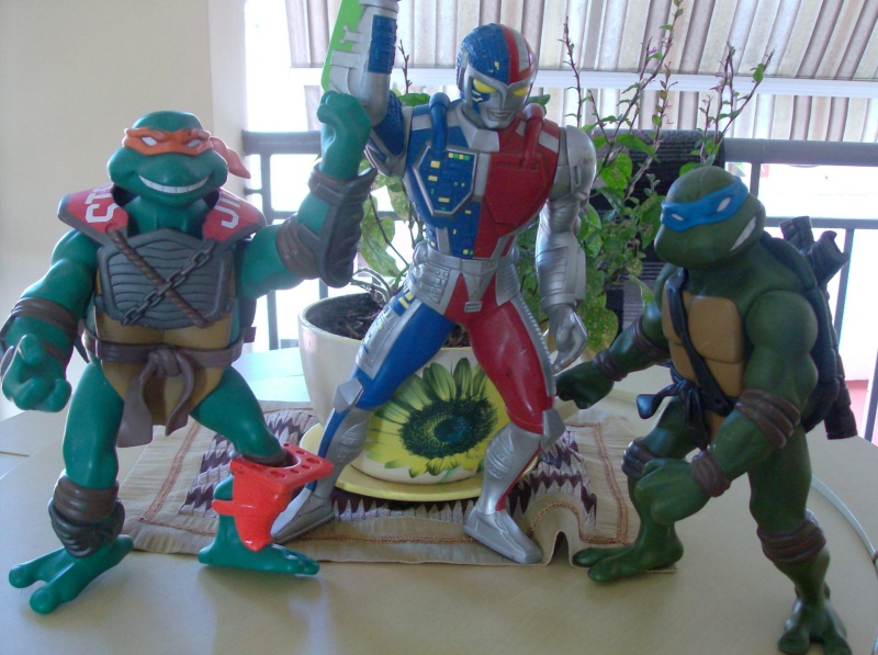 Lotto Action Figure Jumbo Trtarughe Ninja e altro Personaggio Hpim2812