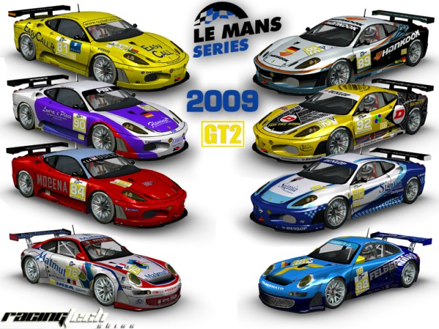 Le Mans series 09 skin pack full 6439610