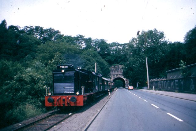 Strassenbahn - Triebwagen 15 der heutigen VER V_36_210