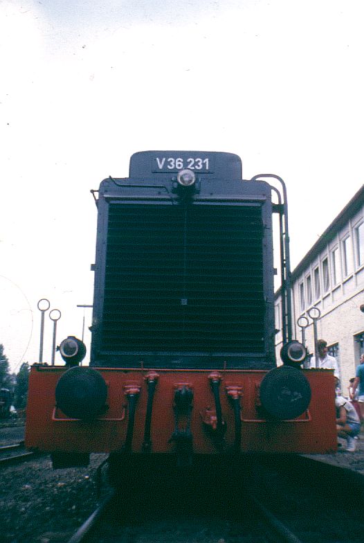 Die Diesellok der Baureihe 236 / V36 der DB - ex WR360 C14 V_36_215