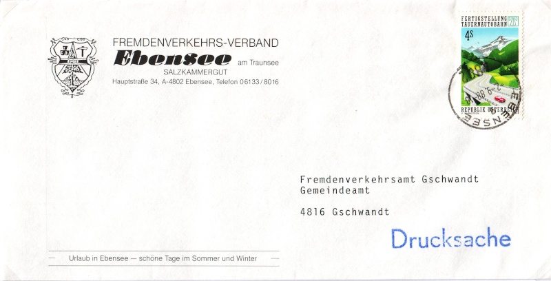 Osterreich - Sammlung Bedarfsbriefe Österreich ab 1945 - Seite 2 198810