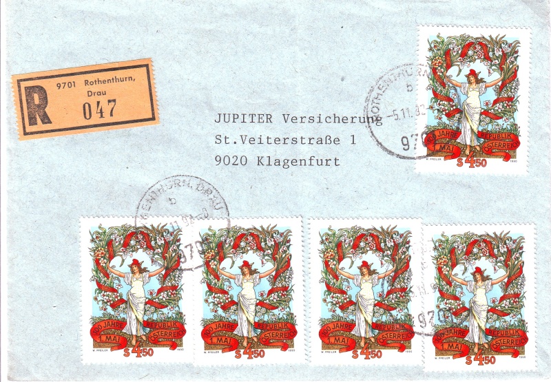 Osterreich - Sammlung Bedarfsbriefe Österreich ab 1945 - Seite 3 199010