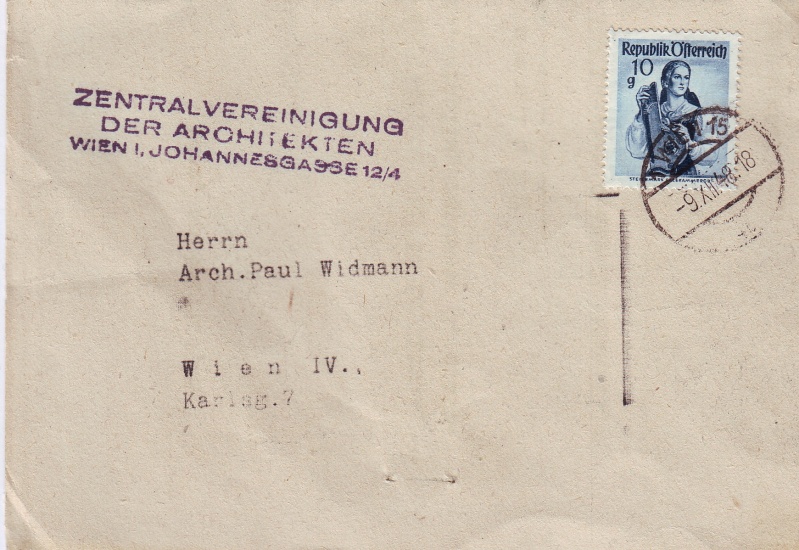 Osterreich - Trachtenserien ANK 887 - 923 und 1052 - 1072 Belege Tracht14