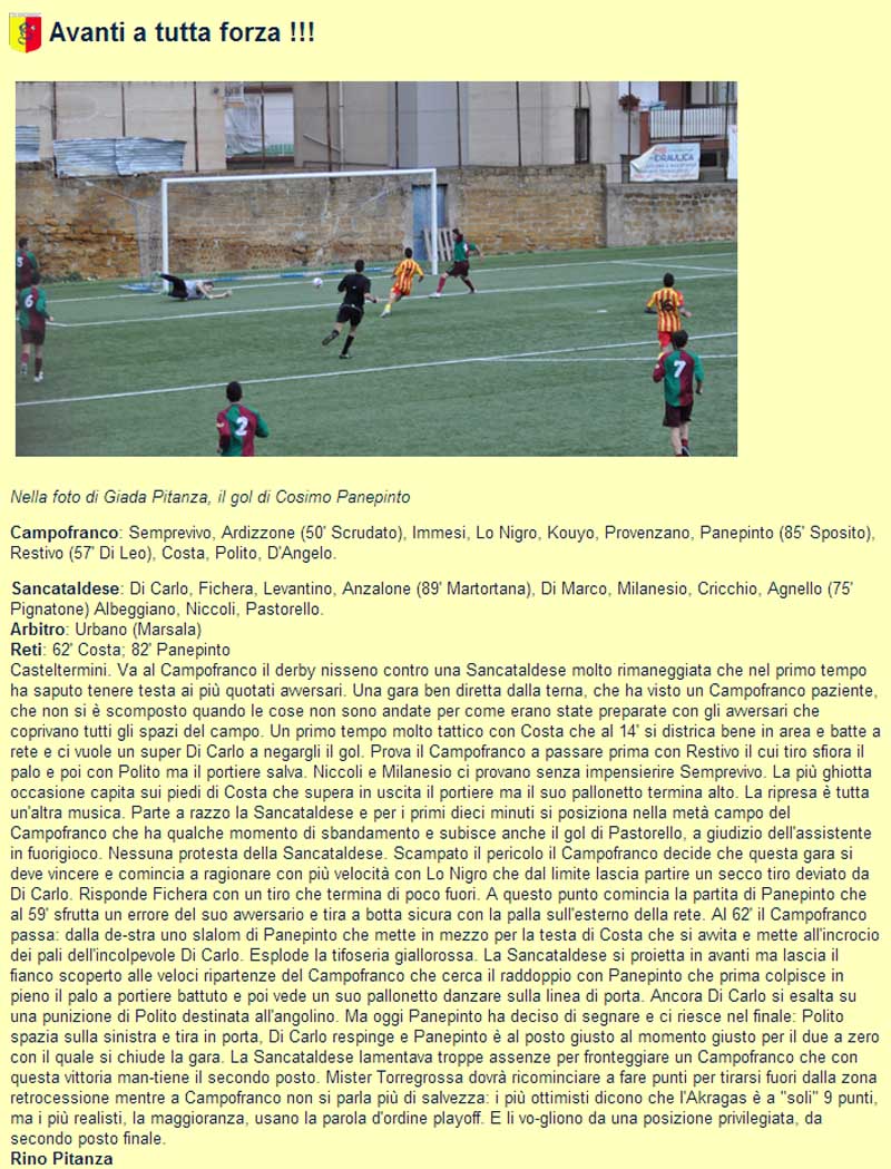 Campionato 19° giornata: Atl. Campofranco - Sancataldese 2-0 - Pagina 2 A13