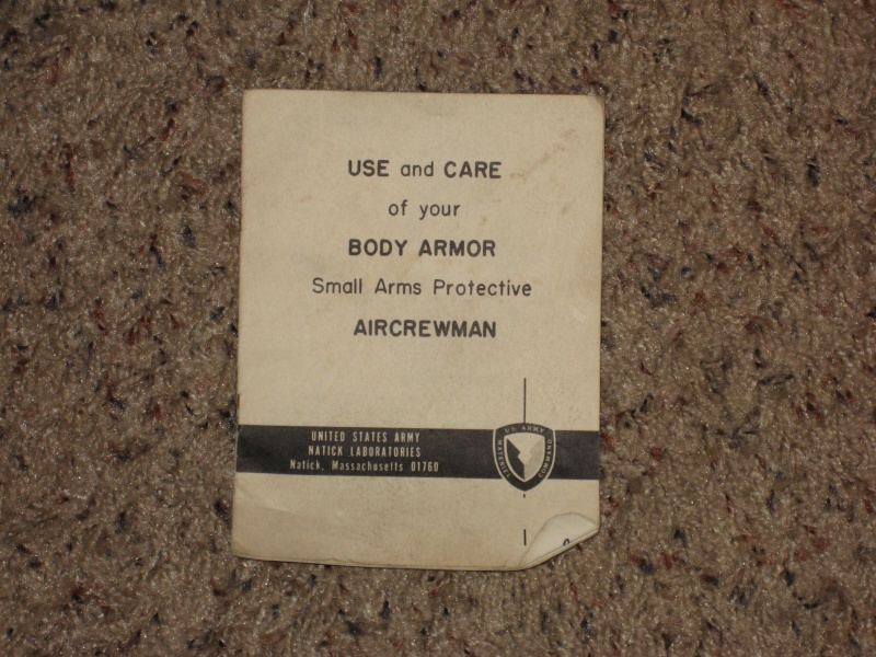 Body Armor, Aircreman, 1968 E024_510