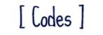 1 - Lexique et Codes Codes10