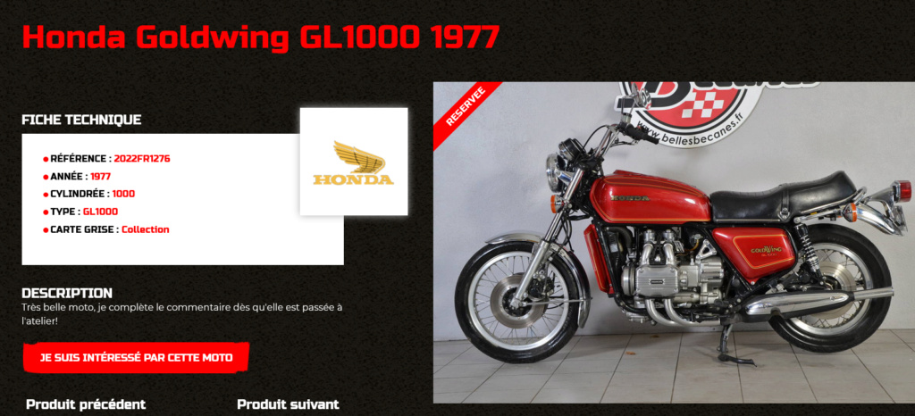 Le juste prix ou c'est quoi une bonne occaz, pour une GL1000 ou 1100 ? Screen44
