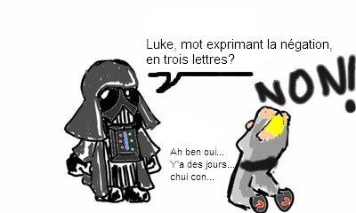 Ptit concours: Luke vs Vador Test210