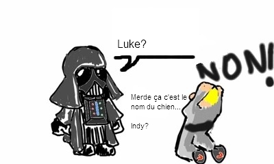 Ptit concours: Luke vs Vador Test410