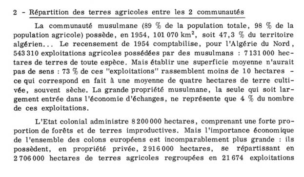 COLONISATION DE L’ALGERIE… en réponse à Hollande Agricu10