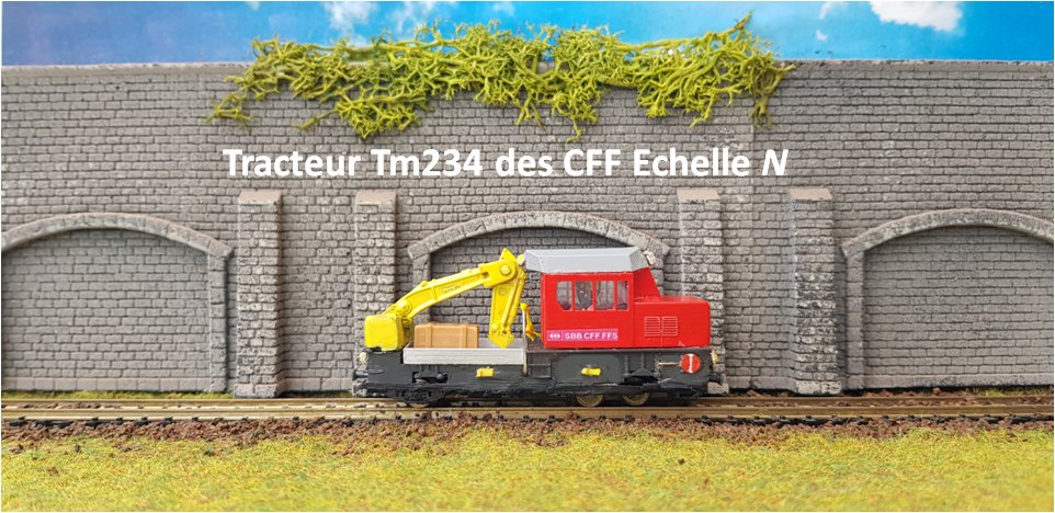 Tracteur Tm234 des CFF constuction maison 3D Shapeway Titre_10