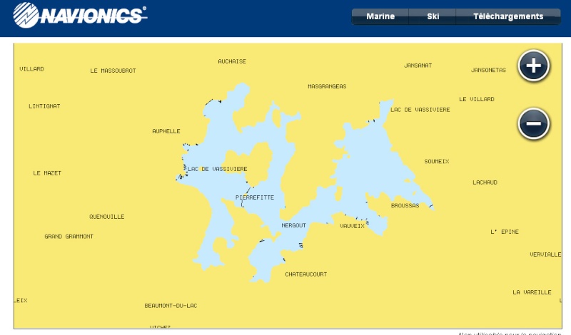 quelle carte navionics pour avoir les lacs francais Vassiv10