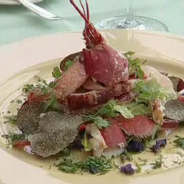 langoustines, homard et langouste, un trio festif+ de nombreuses recettes Salade10