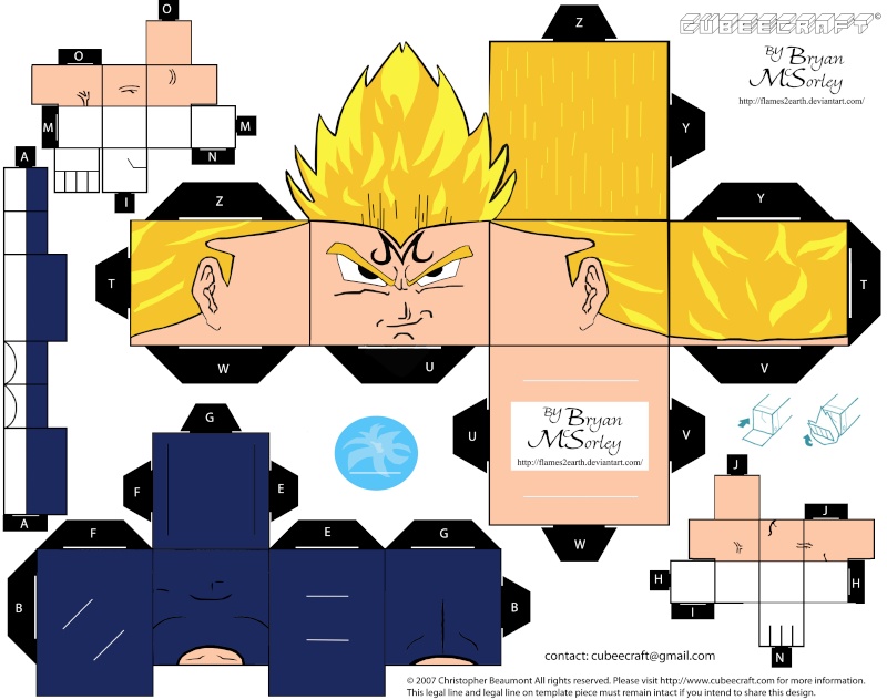 Dragon ball z Cubeecraft 1zwgac10