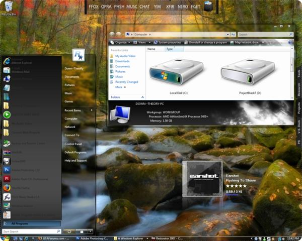 Windows Vista Themes 2008  DowlanD 1zvpv210