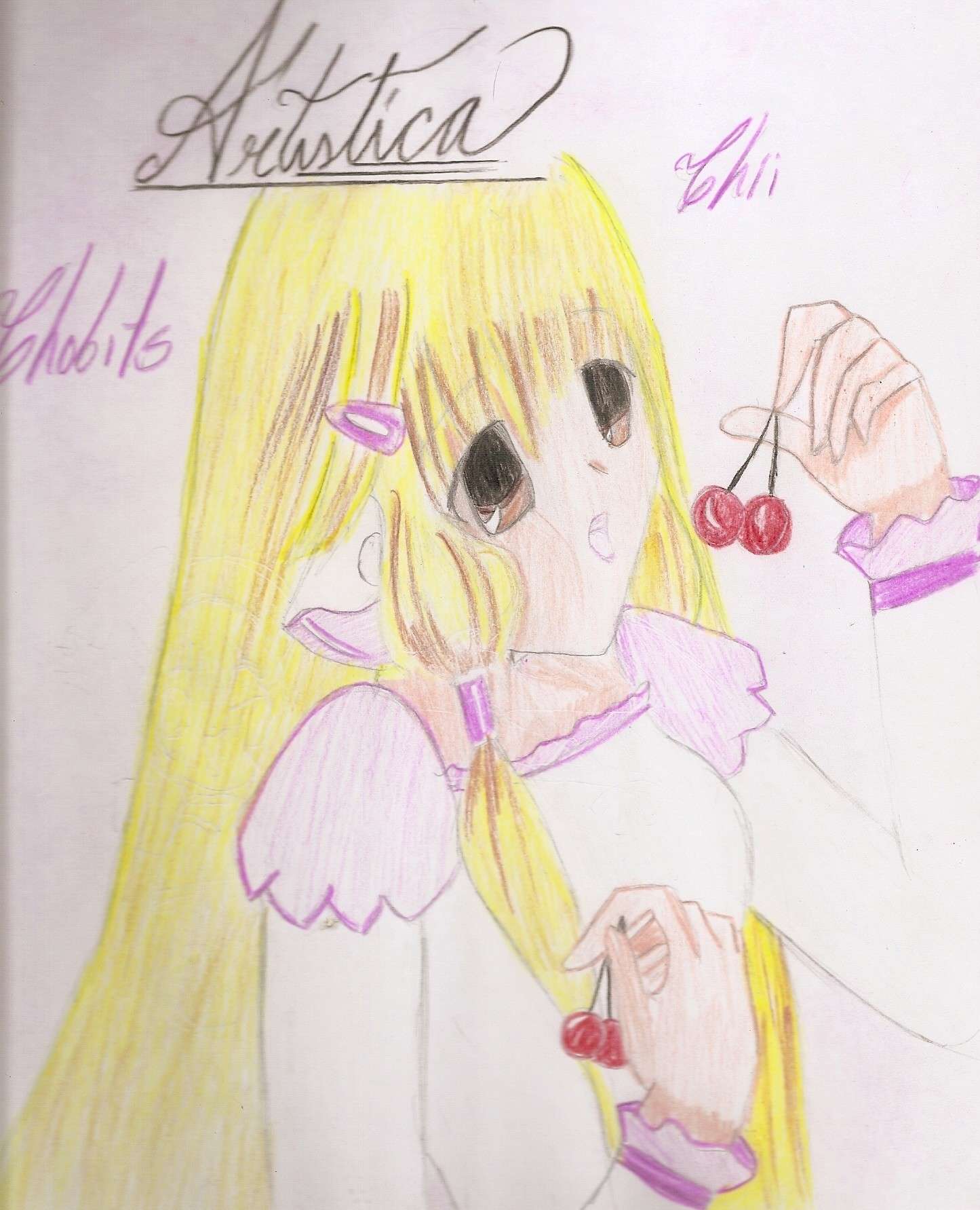 ºMi dibujo de Chobitsº Escane23