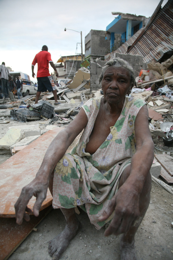 MAJOR EARTHQUAKE HITS HAITI 56897410
