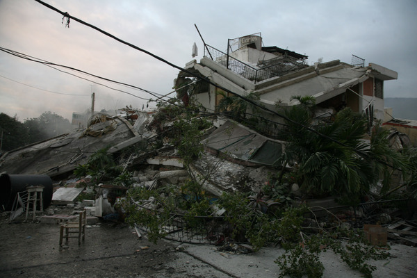 MAJOR EARTHQUAKE HITS HAITI 56901910