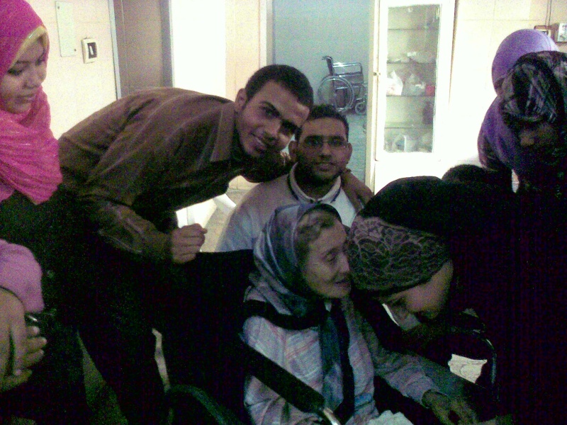 تقرير زيارة دار المسنين فى مصر الجديدة 20091216