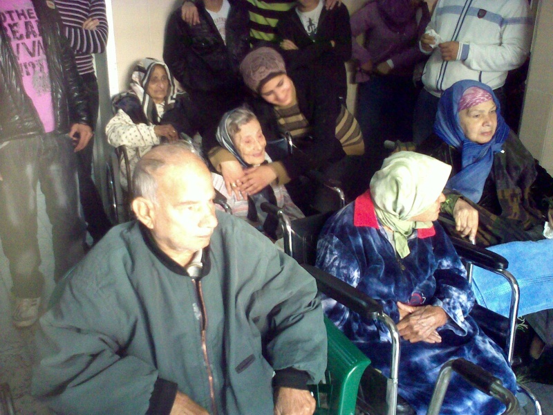 تقرير زيارة دار المسنين فى مصر الجديدة 20091219