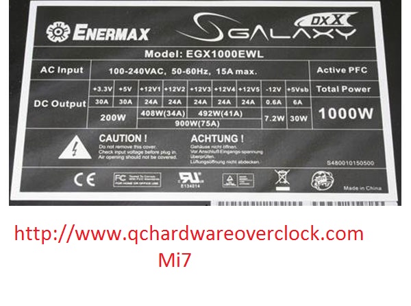 FS- Enermax Galaxy DXX 1000W Power Supply  I410