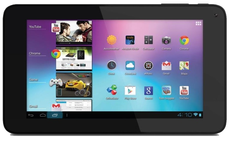 COBY's Kyros Dual Core 1.2GHz on MID7065-8  7" with Google Play Store Mid70610