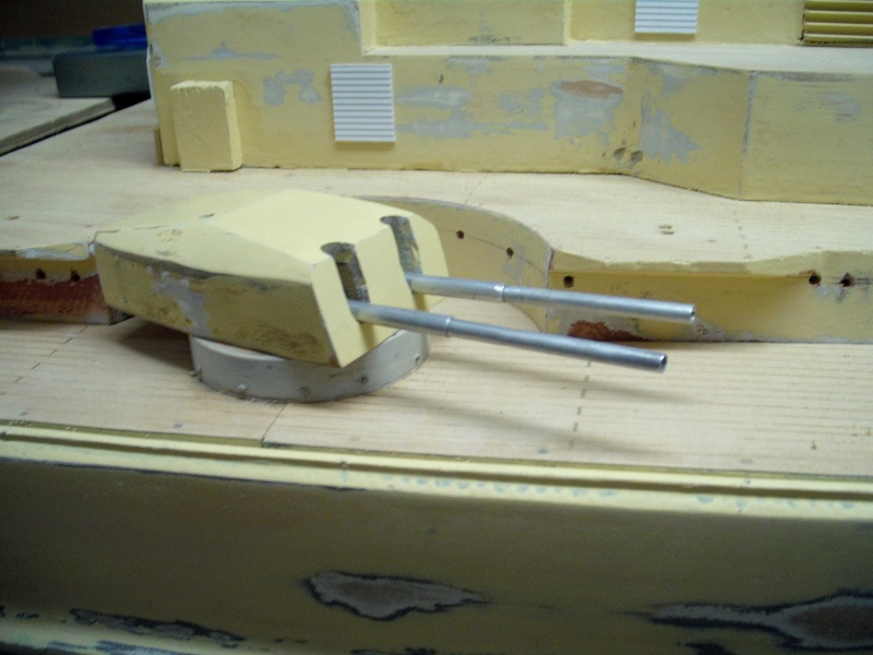 Restauration eines 1:67er Modells der "Bismarck". - Seite 14 Dscf6913