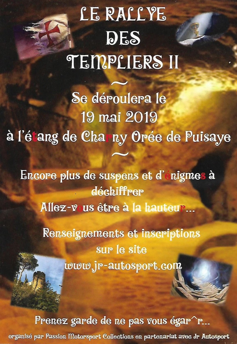 Le Rallye des Templiers (89). 19 Mai 2019. Scan3_11