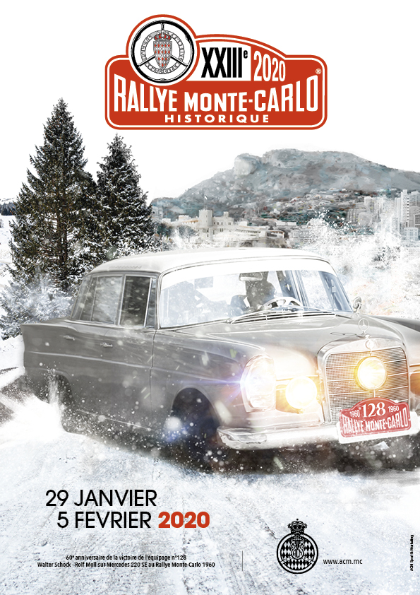 Rallye de Monté-Carlo Historique 2020. Visuel11