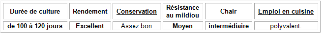 Différentes variétés de pomme de terre  Captur32