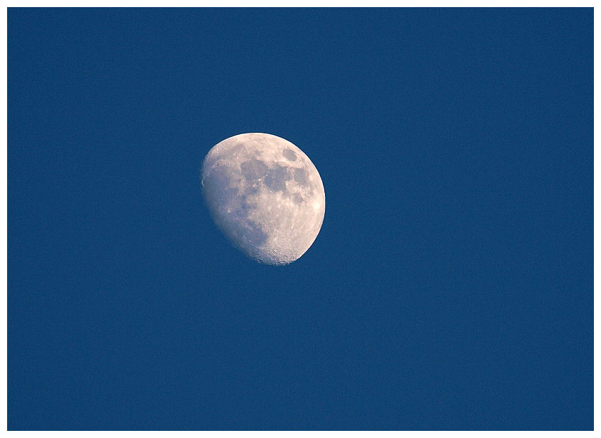 La lune en fin d'après-midi Lune10