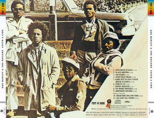 The Wailers - Catch A Fire (1973) Bob-ma11