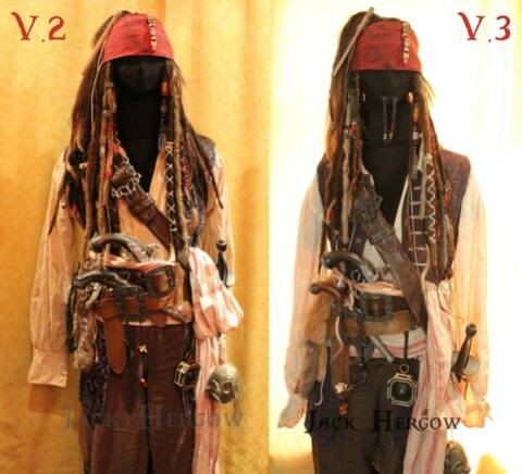Costumes] Capitaine Jack Sparrow & Angélica