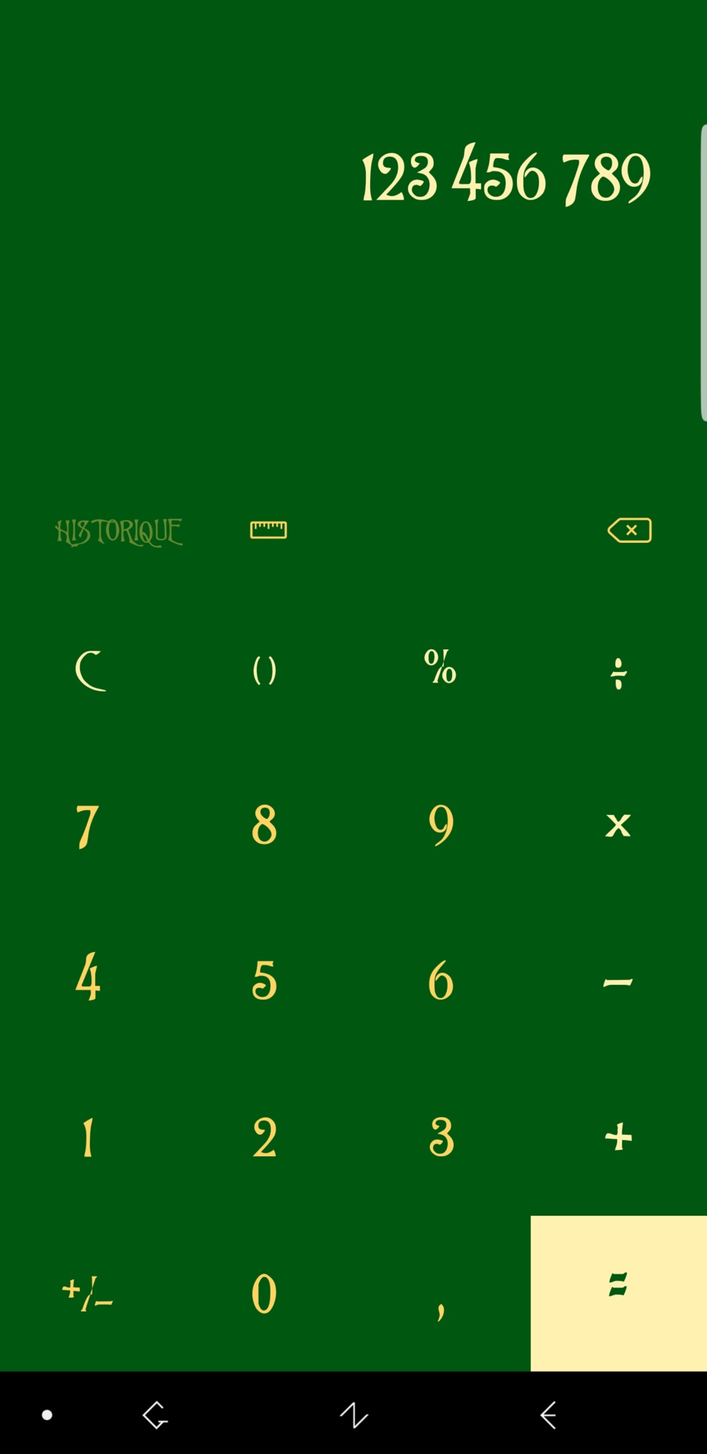 Thèmes No Root Oréo Voir Nougat .. Screen80