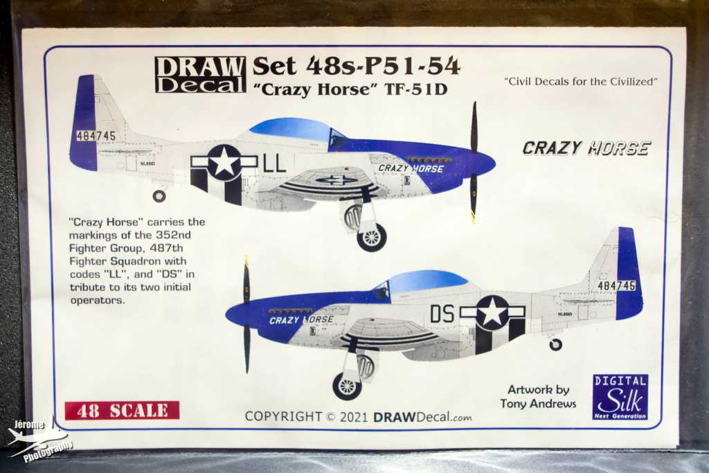 2X TF-51D Mustang "Crazy Horse 1&2" Tamiya 1/48èmes Imgp1811