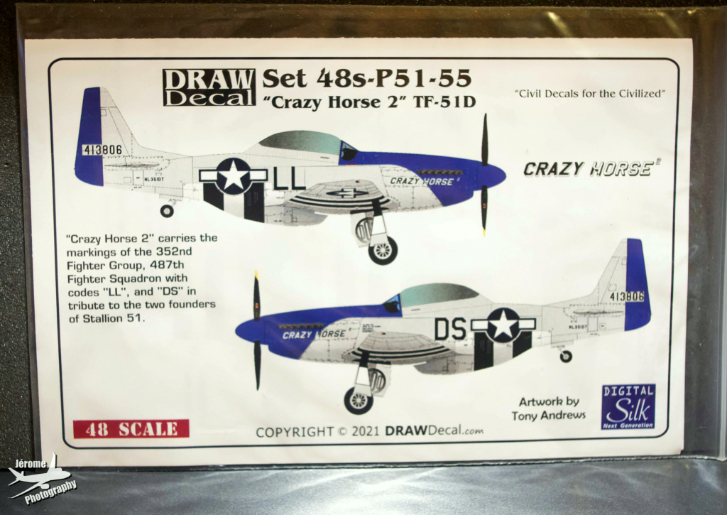 2X TF-51D Mustang "Crazy Horse 1&2" Tamiya 1/48èmes Imgp1812