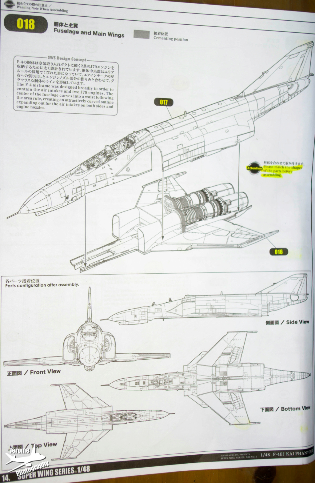 4X F-4EJ "Kaï" Phantom II - 1/48 - Hasegawa + Zoukei Mura - Page 2 Imgp1941