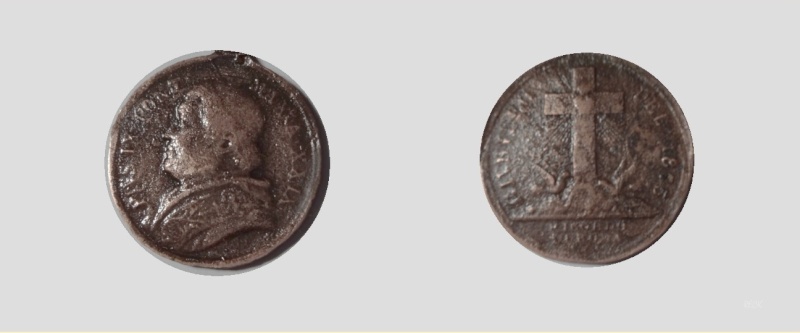 médaillon pius IX 1875 Pape_i11