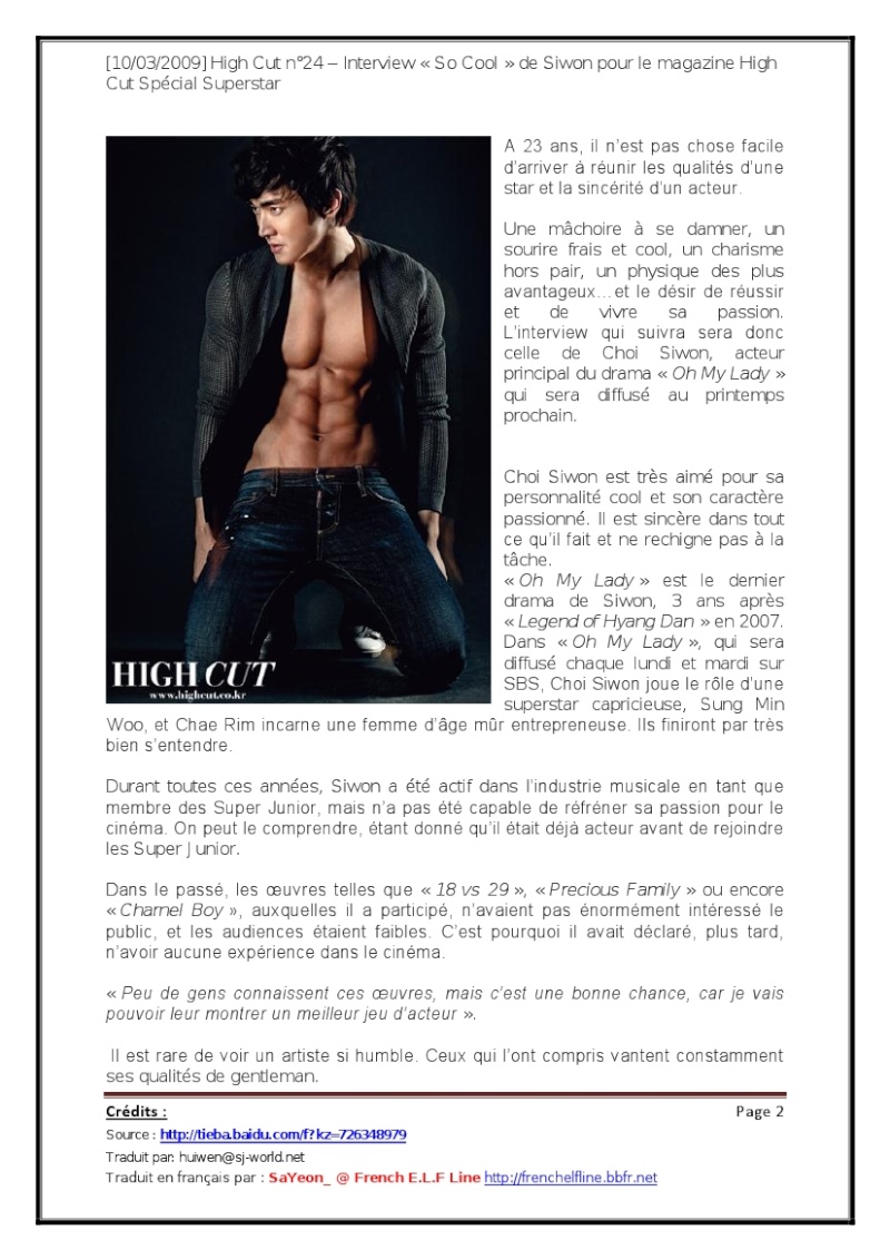 [INTERVIEW] Siwon pour High Cut (10/03/09) 27211